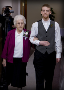 Erick Seating Bride's "Adopted" Grandmother
